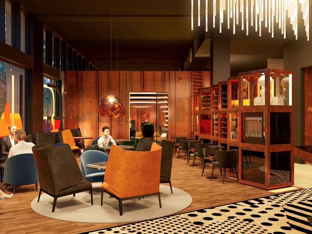 โรงแรมพูลแมน เบอลิน ชไวเซอร์ฮอฟ เบอร์ลิน ร้านอาหาร รูปภาพ The interior of the hotel